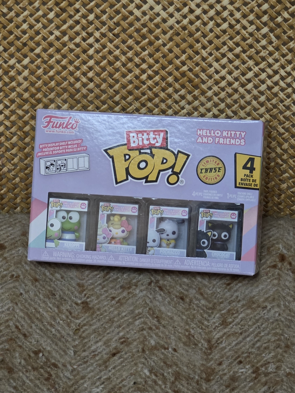 Funko Bitty Pop! Hello Kitty and Friends 4-Pack - Pink, Green, White, Black